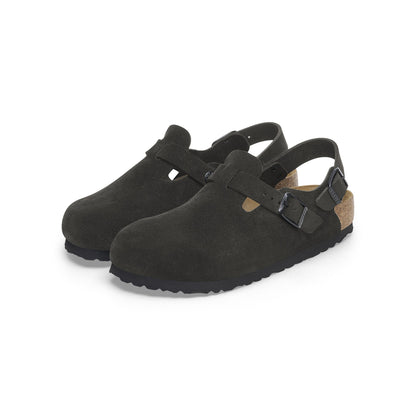 Birkenstock Mens Tokio Black Suede Sandals